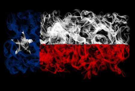 Smoking flag of Texasの写真素材