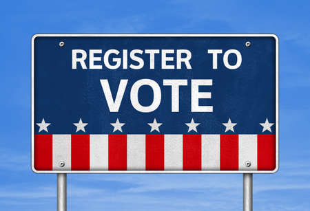 Register to Voteの写真素材