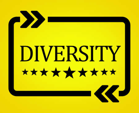 Diversity illustration conceptの写真素材