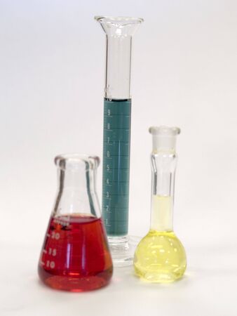 Chemistry Glasswareの写真素材