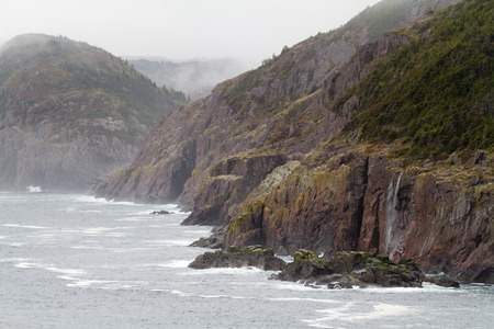 East coast hiking trail, Newfoundland, Canada.の写真素材