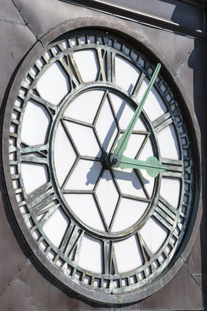 Old clock face.