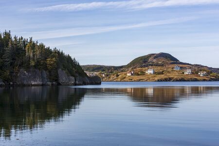 The town of Trinity, Newfoundland and Labrador, Canada.の写真素材