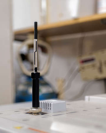 Solid phase microextraction holder used in gas chromatography.の写真素材