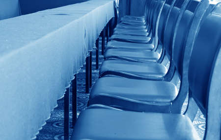 Empty business conference room interior.の写真素材