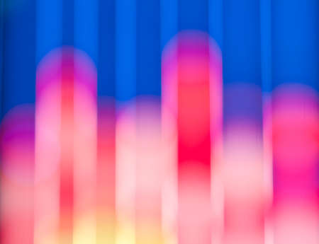 Beautiful background on dark, out of Focus Lights during the Night.の写真素材