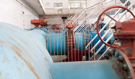 Modern urban wastewater treatment plant.のeditorial素材