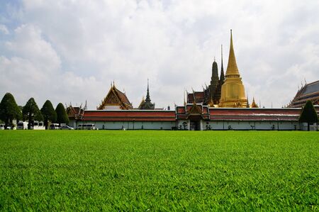 The Royal Palace complex in Bangkok,Thailandの写真素材