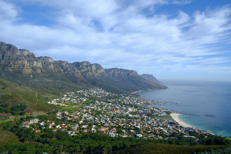 Camps Bay, Cape Townの写真素材
