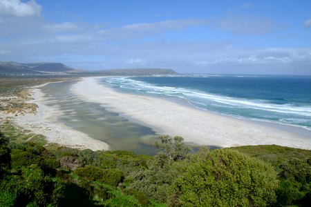 Beautiful landscape Long beach, Cape Town.の写真素材