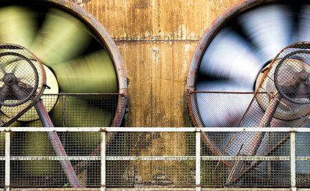 moving industry fanの写真素材