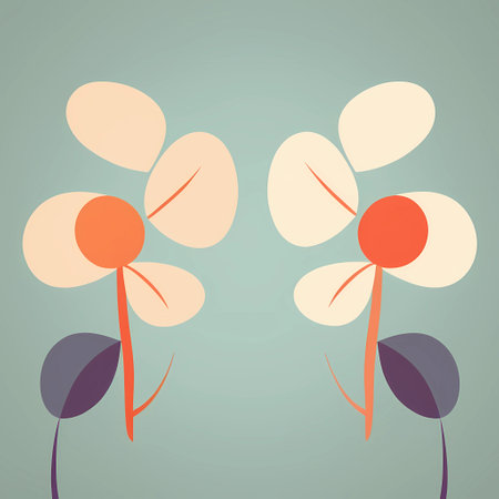 Flower abstract background. Vector illustration. EPS10 with transparency.の素材