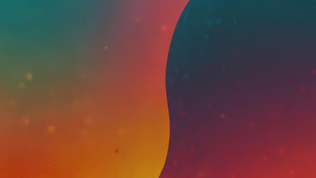 Abstract colorful background with space for text. Futuristic technology style.の素材