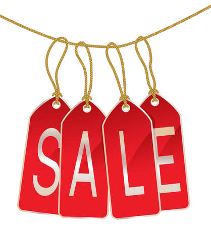 sale labelsのイラスト素材