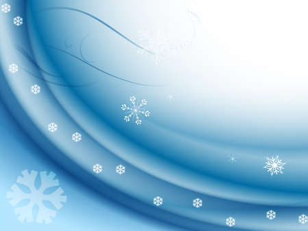 background with snowflakesのイラスト素材