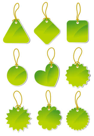 set of stickersのイラスト素材