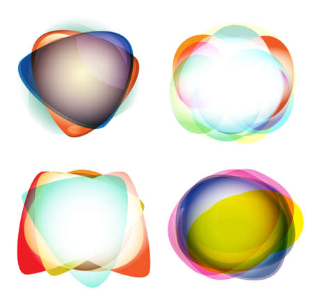 abstract bubblesのイラスト素材