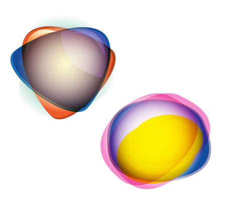 abstract bubblesのイラスト素材