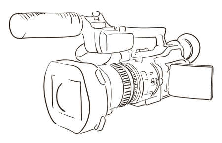 camcorderのイラスト素材