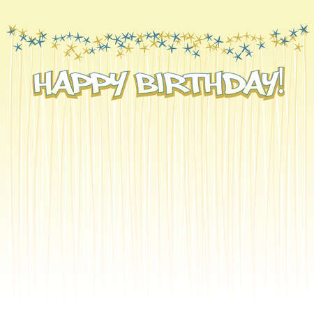 happy birthday backgroundのイラスト素材