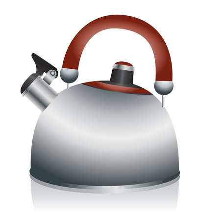 Tea kettleのイラスト素材