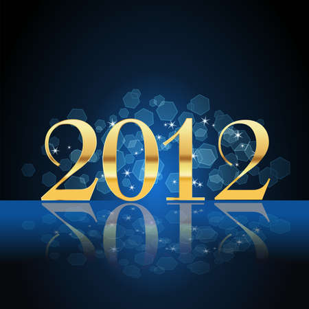 2012 year card のイラスト素材