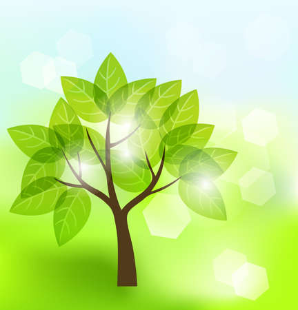 abstract treeのイラスト素材
