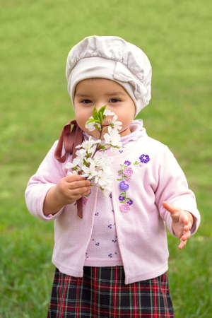 happy little girl の写真素材