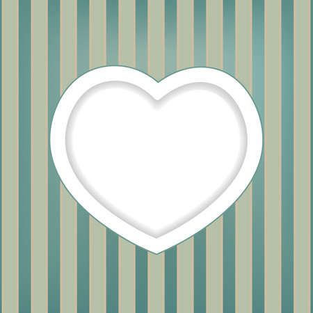 retro background with heartのイラスト素材