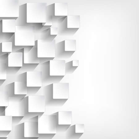 background with white squaresのイラスト素材