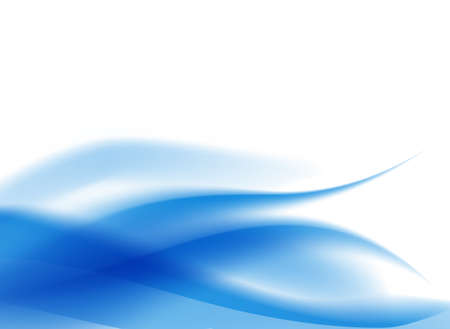 abstract light flowing blue background のイラスト素材