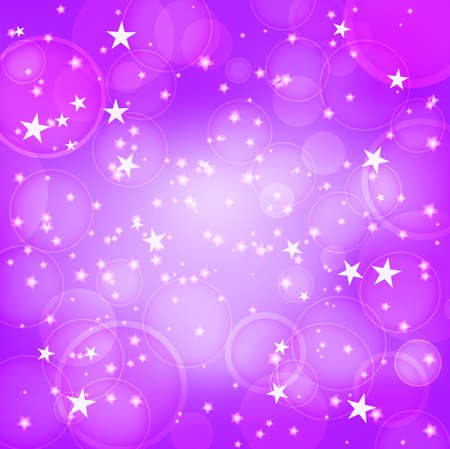 shining purple background with starsのイラスト素材
