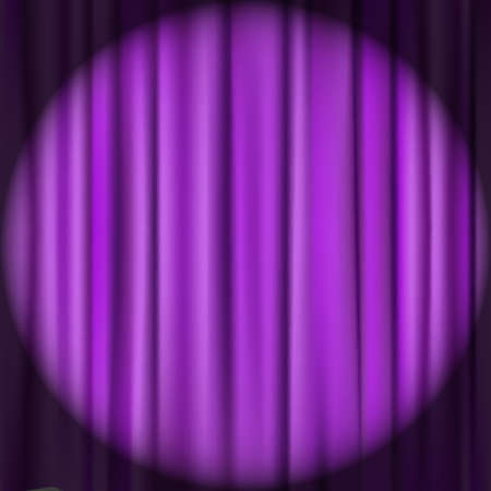 curtain theater backgroundのイラスト素材