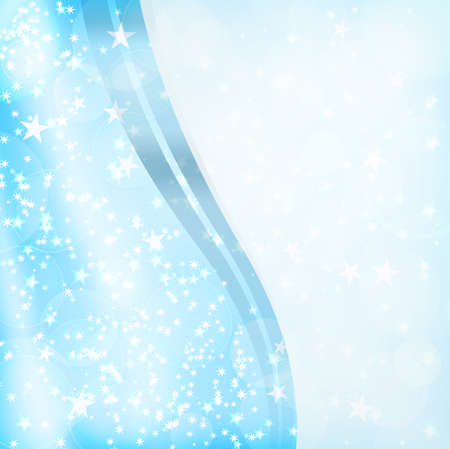 shining blue background with starsのイラスト素材