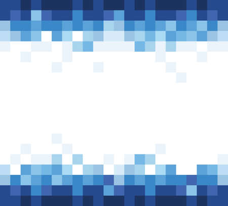 business background with mosaic effectのイラスト素材