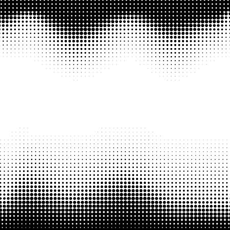 Abstract halftone background, easy editable vector illustrationのイラスト素材