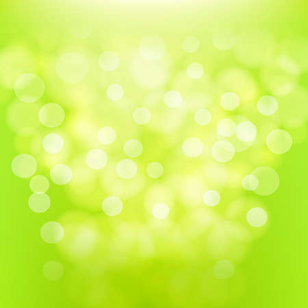 Abstract green blurred background. vector illustrationのイラスト素材