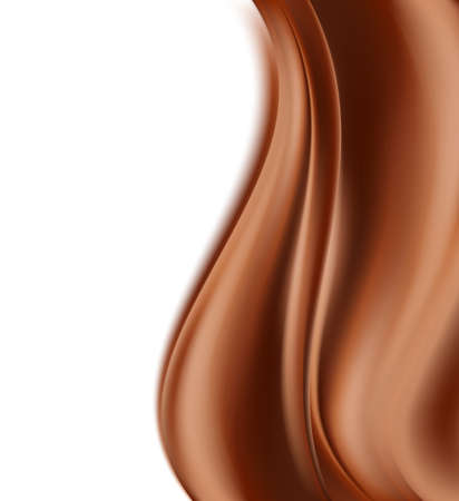 chocolate background. creamy abstract background. vectorのイラスト素材