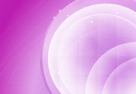 abstract pink horizontal background with transparent circles. vector illustrationのイラスト素材