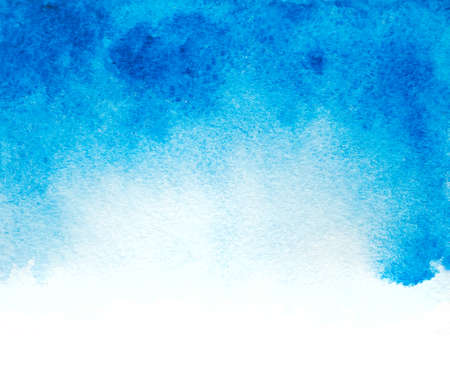 blue watercolor abstract background for Your designの写真素材