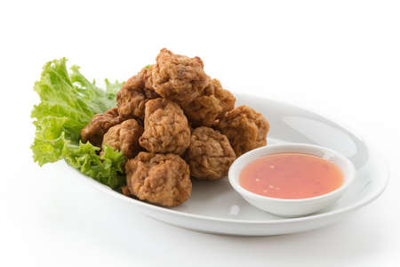 shrimp ballの写真素材