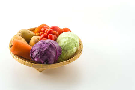 fresh vegetable saladの写真素材