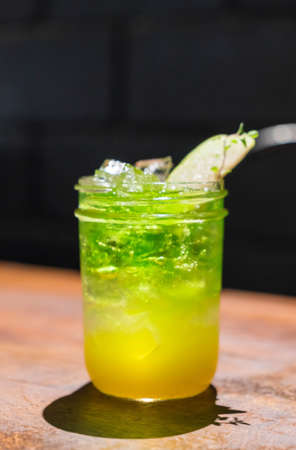 apple melon sodaの写真素材
