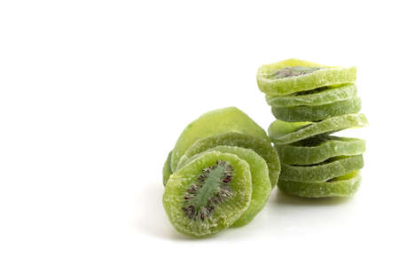 Dried kiwi fruitの写真素材