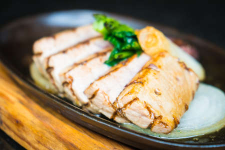 Tuna meat steakの写真素材