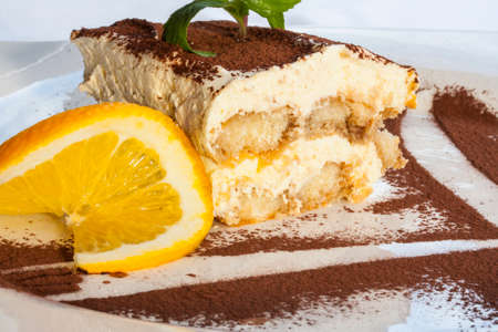 Tiramisu Detailの写真素材