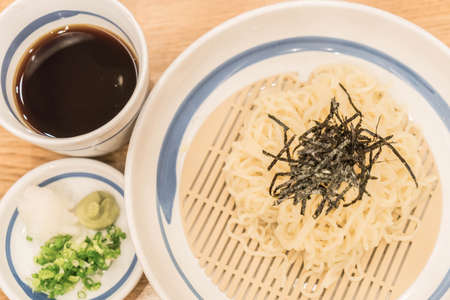 cold ramen noodle - japanese foodの写真素材