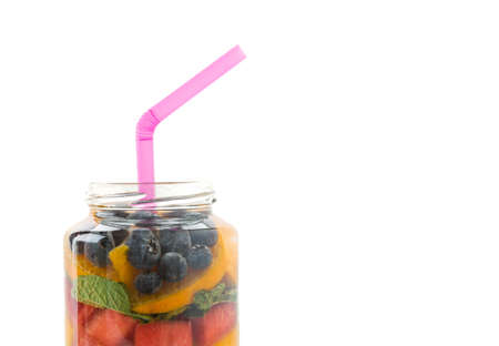 infused waterの写真素材