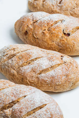 French bread, whole wheat bread