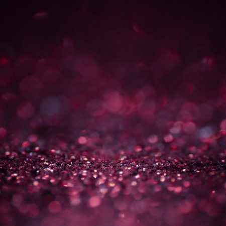 soft focus of purple and gray background, texture and abstract floor for christmas and new year -...